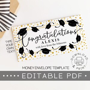 Editable Money Envelope Templates - Etsy