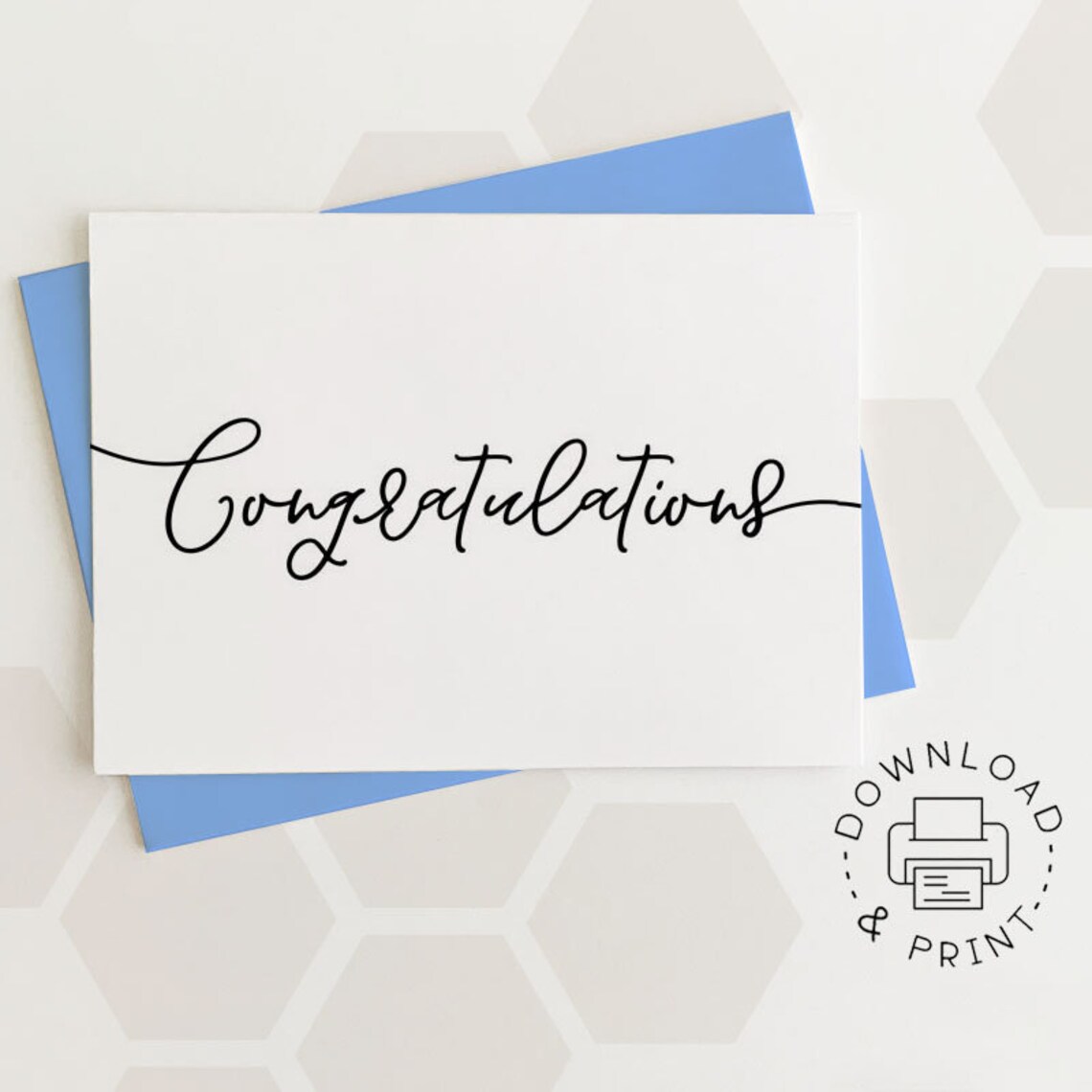 Set of 4 Printable Cards / All Occasion Card Templates / Happy - Etsy