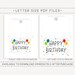 Happy Birthday Printable Card / Instant Download PDF / Birthday Card ...