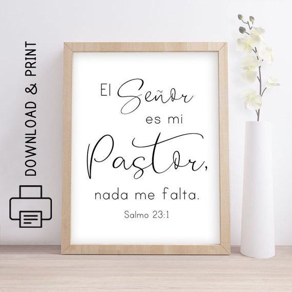 Salmo 23 - Pastor - Sticker