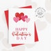 Happy Valentine's Day Printable Card / Instant Download PDF / Card ...