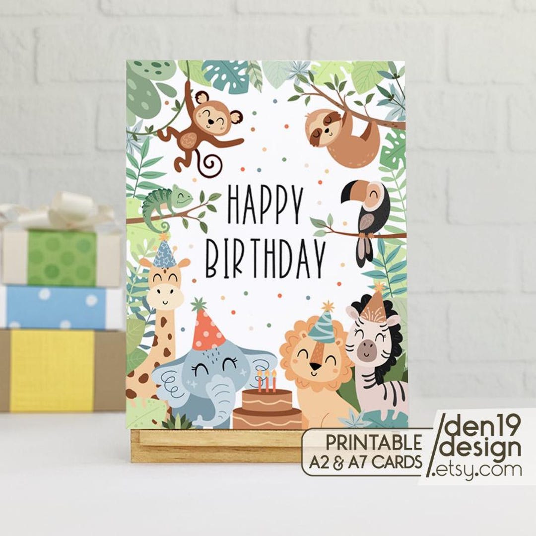 Old English Co. - Biglietto di auguri di buon compleanno per nipote come no lontra, quadrato, per uomo e donna, interno vuoto e busta inclusa