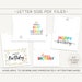 Set of 4 Printable Birthday Cards / Happy Birthday Card / - Etsy
