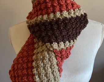 Handmade Textured Winter Scarf