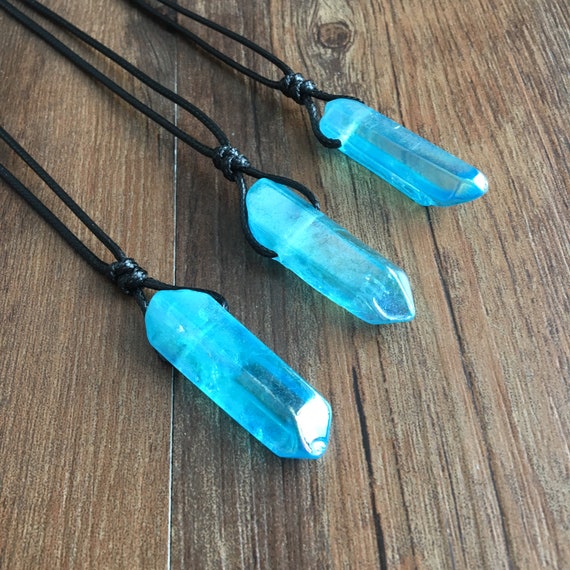 Elevate with High Vibration Quartz: Crystal Healing and Protection Necklace 18