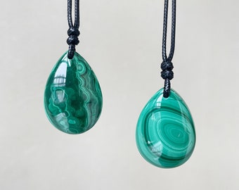 Malachite necklace, malachite pendant,malachite jewelry, chakra jewelry, azurite,chrysocolla, mens pendant, bright green,gift for her 21-40