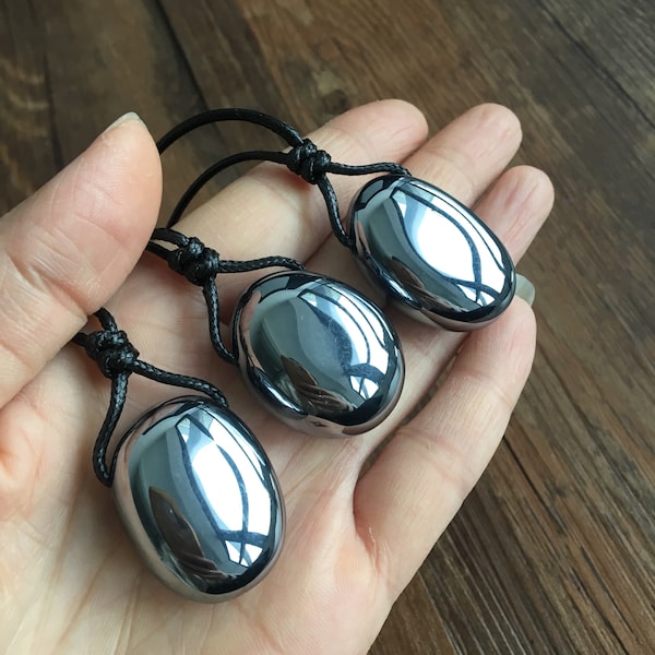 Collar de cristal TERAHERTZ -Recarga y reaviva tu energía- Rejuvenece tu mente- Regalo de esposa para ella - Colgante de piedra curativa-Regalo de Navidad