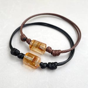 Lavasteen armband met 7 edelstenen elastisch - Spirituele winkel