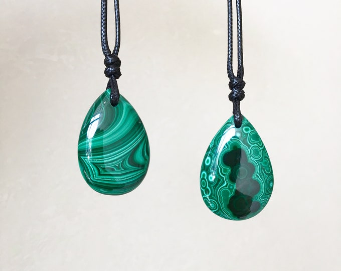 Malachite necklace, malachite pendant,  malachite jewelry, chakra jewelry, azurite, chrysocolla, mens pendant, bright green,gift for her