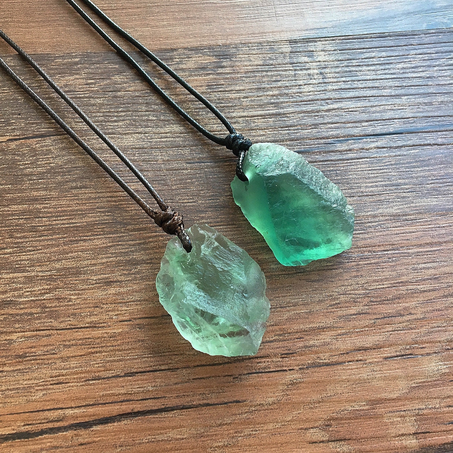 Green Fluorite Necklace - Etsy