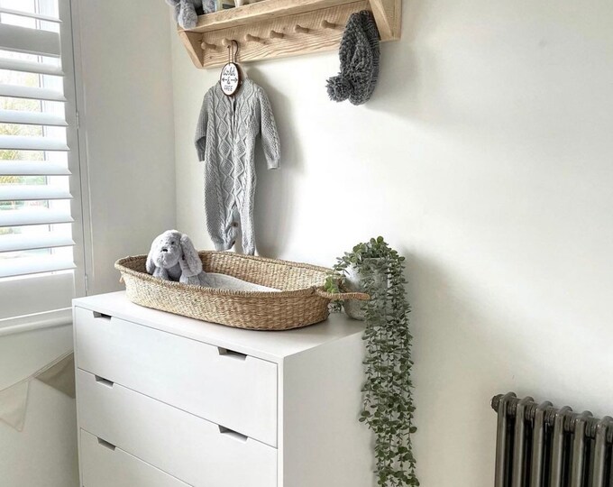 Peg Shelf Shaker Shelf Made From Recycled or Reclaimed Wood Etsy