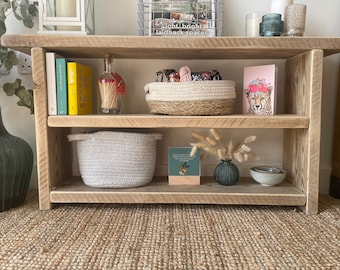 Wooden Handmade Rustic Reclaimed Shoe Bench | Shoe Storage | Hallway Storage | Hallway Bench