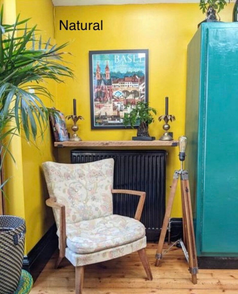 Radiator Shelf Rustic Wooden Handmade Reclaimed Recycled Etsy UK