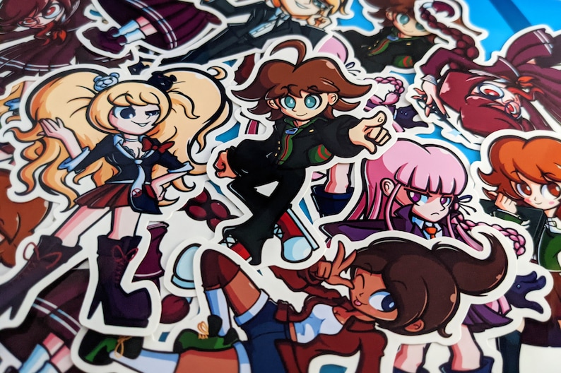 Danganronpa Stickers | Etsy