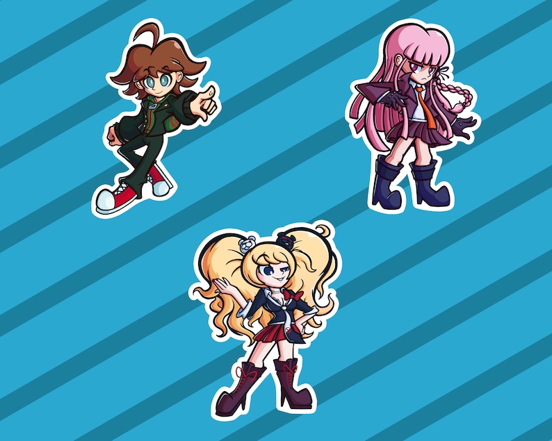 Danganronpa Stickers | Etsy