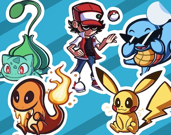 Pokémon Stickers! - Gen 1