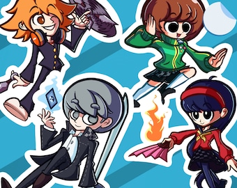 Persona 4 Stickers!