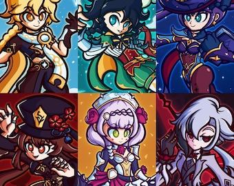 Genshin Impact Prints! - 5'' x 7''