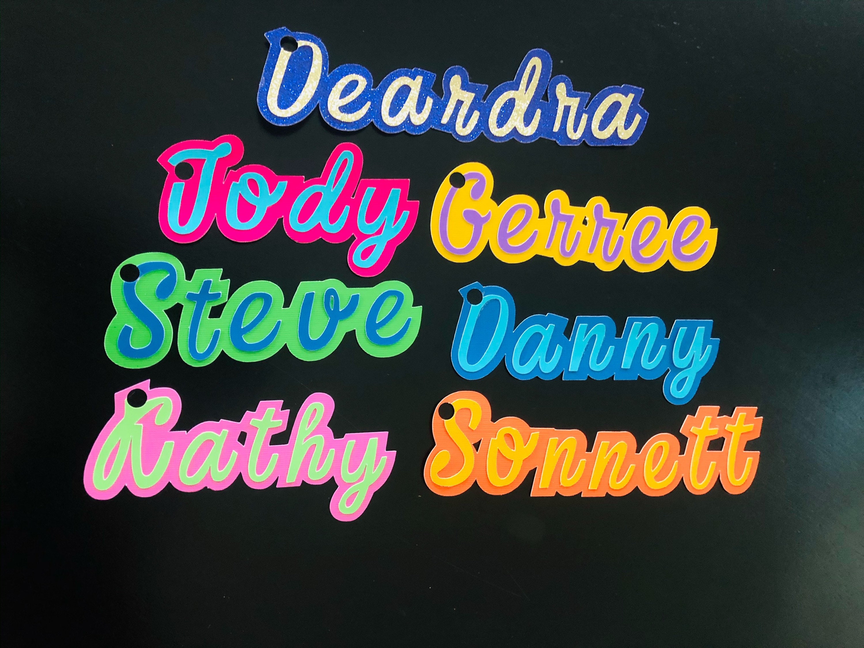 Personal Name Tags