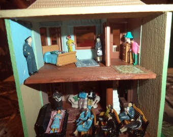 gothic dollhouse miniatures