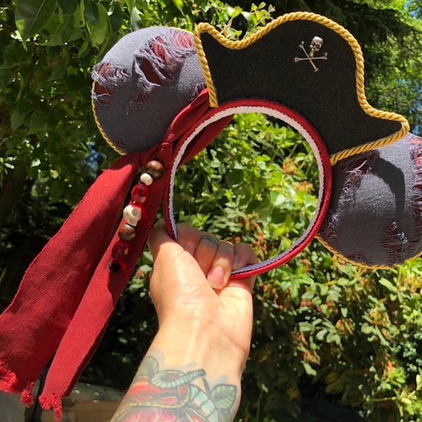 Pirate Inspired Mickey Ears