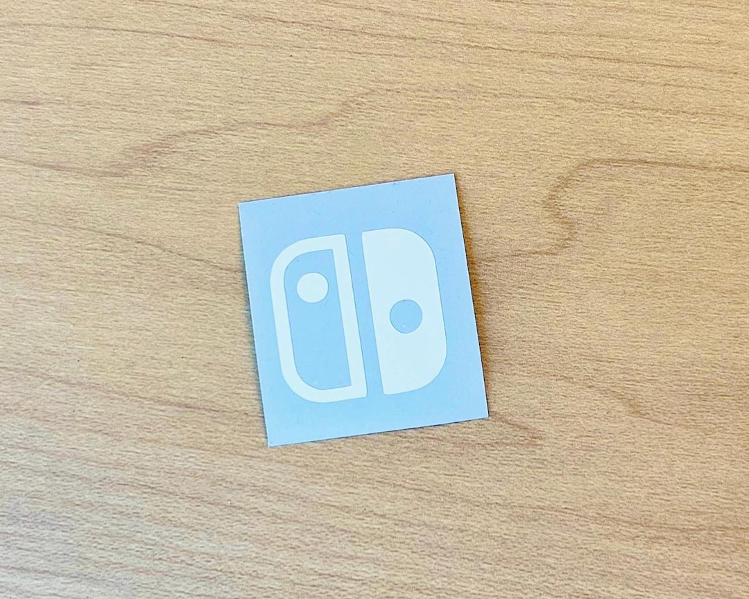 Switch Logo Sticker Nintendo Switch Logo Emblem Icon Logo Vinyl Decal - Etsy