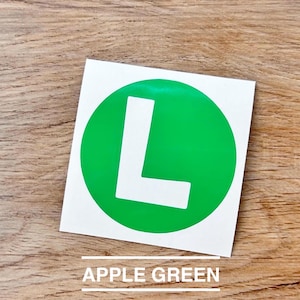 Super Mario Bros Luigi Nintendo Emblem Icon Hat Logo Vinyl Decal