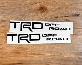thumbnail image 2 of TRD Japan Sticker Pack | 4 Vinyl Decals | 1x2 Inches | 3M Gloss Black/White/Red 2 of 2