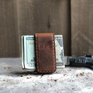 Leather Money Clips Engraved Money Clip Custom Money Clip 