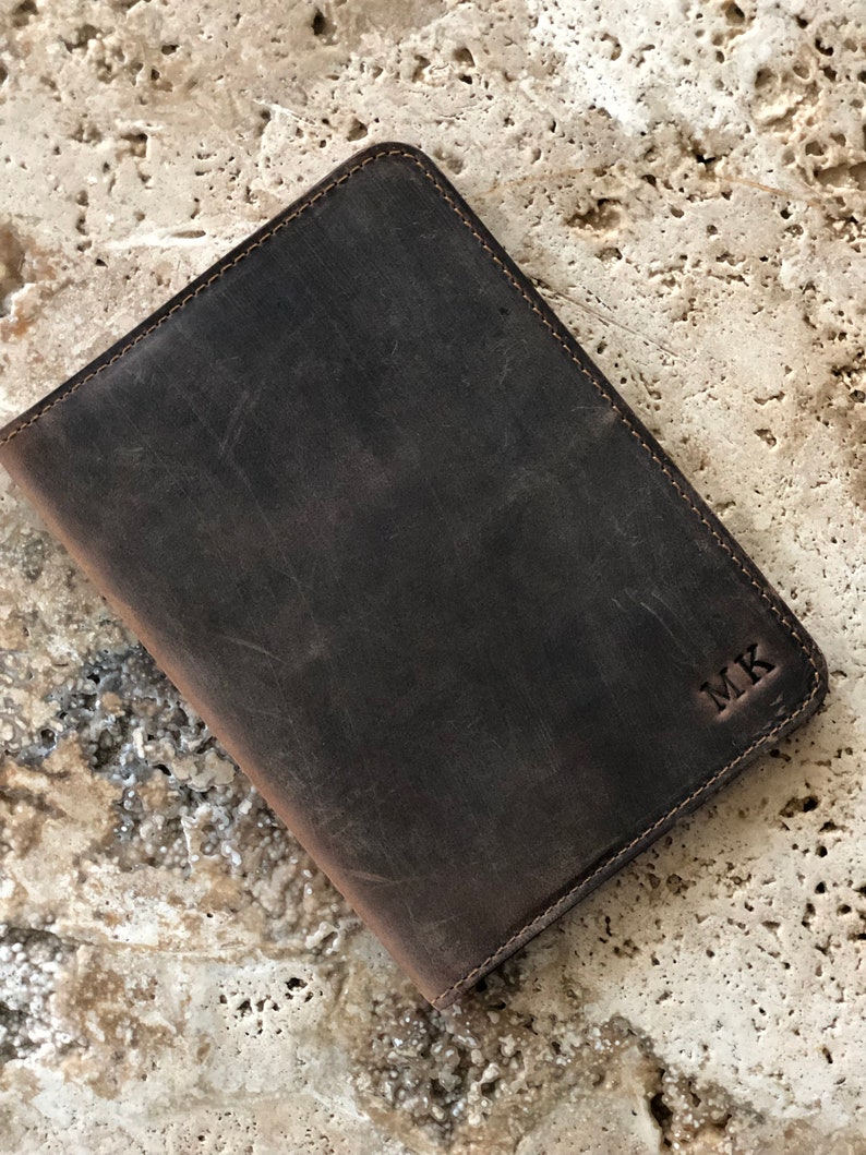 Personalized Leather Passport Cover Leather Passport Holder Travel wallet Monogrammed Mens passport wallet Personalized Travel gift for her image 10