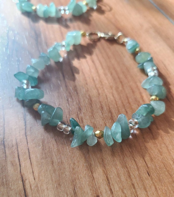 Goods by KH - Aventurine Clasp Bracelet