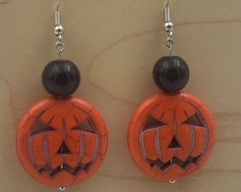 Jack O Lantern earrings