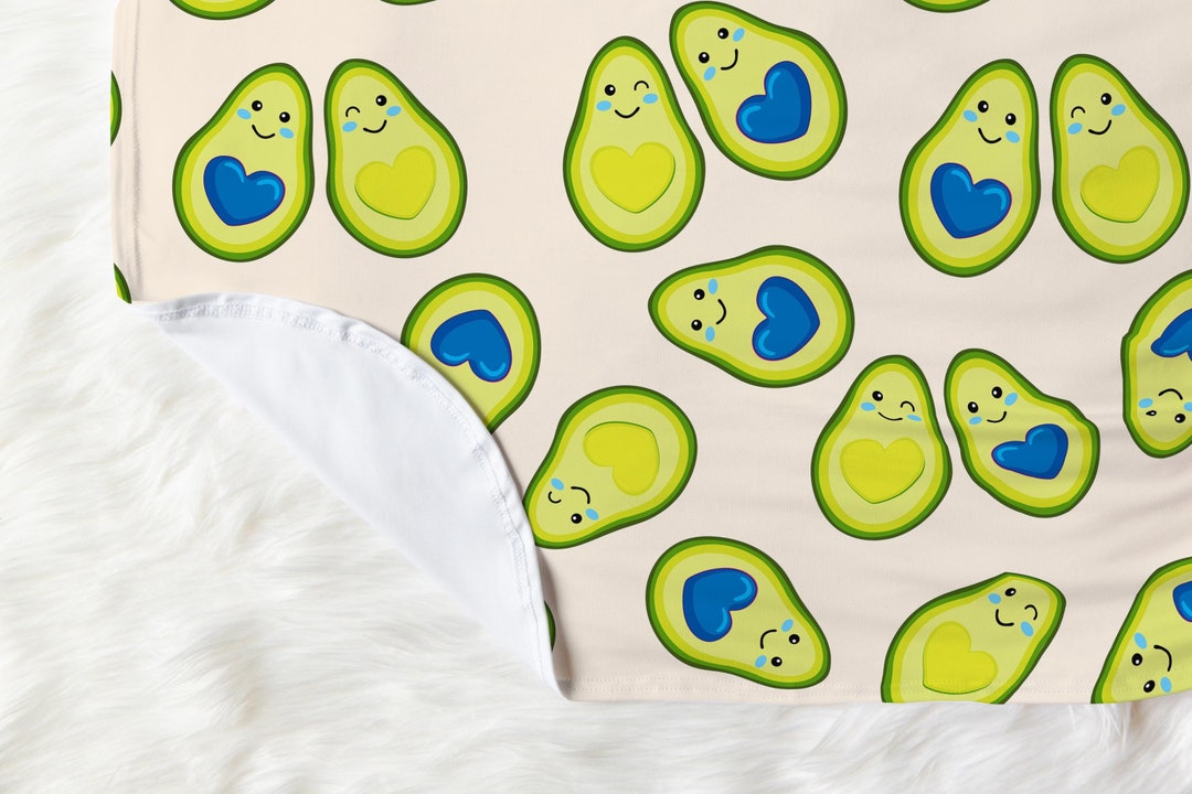 Avocado Patterned 5 Piece Newborn Set