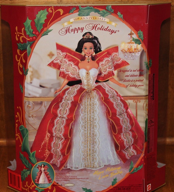 barbie 10th anniversary happy holidays