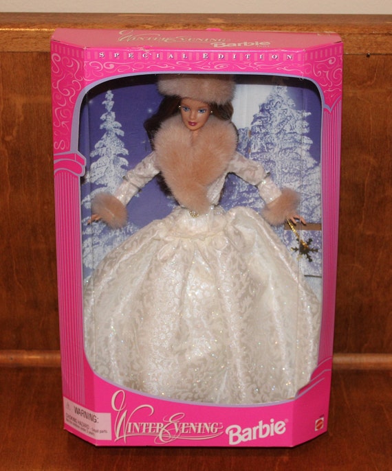 winter evening barbie