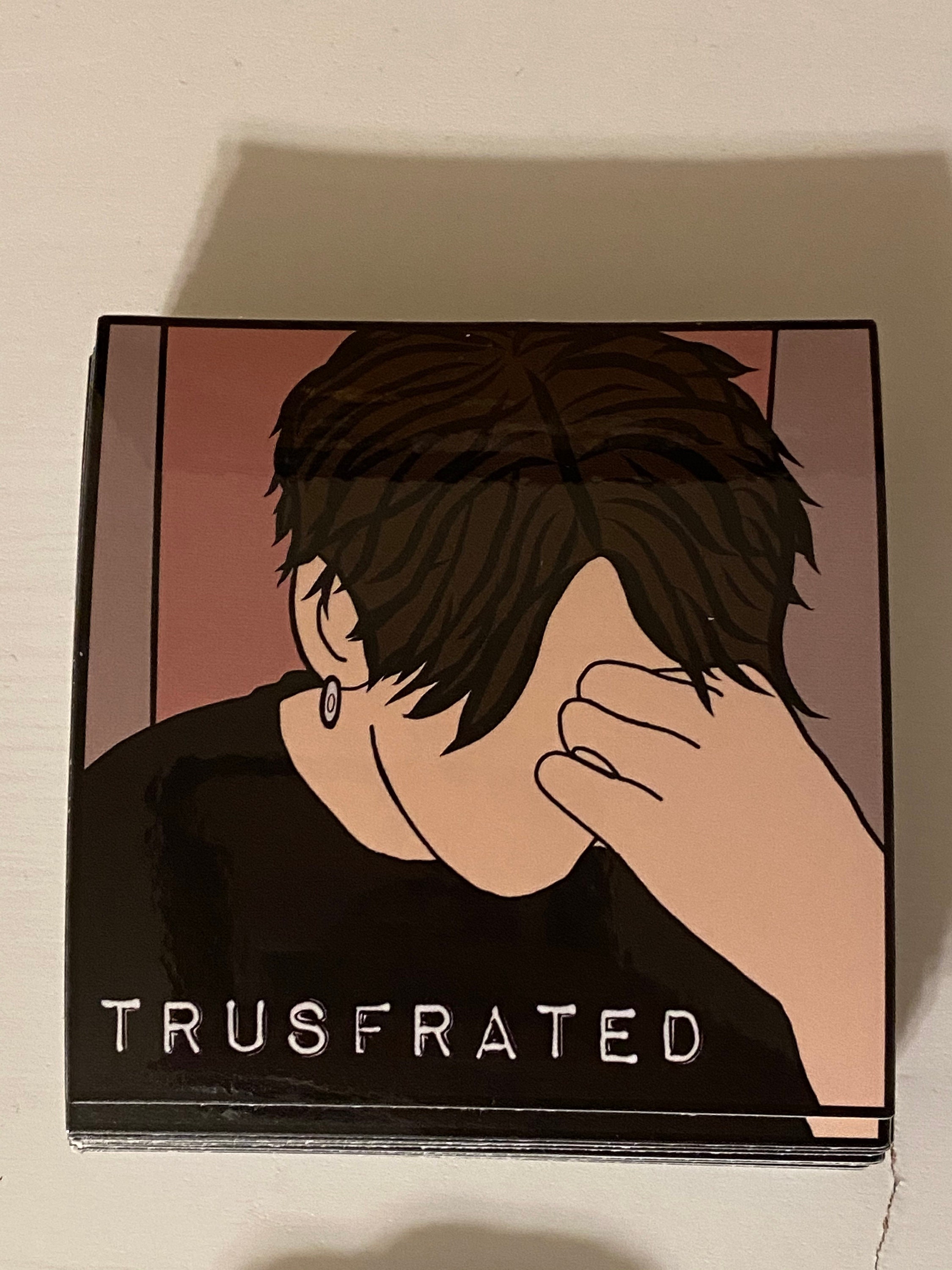 VINYL STICKER: BTS Jungkook Trusfrated VLive Moment