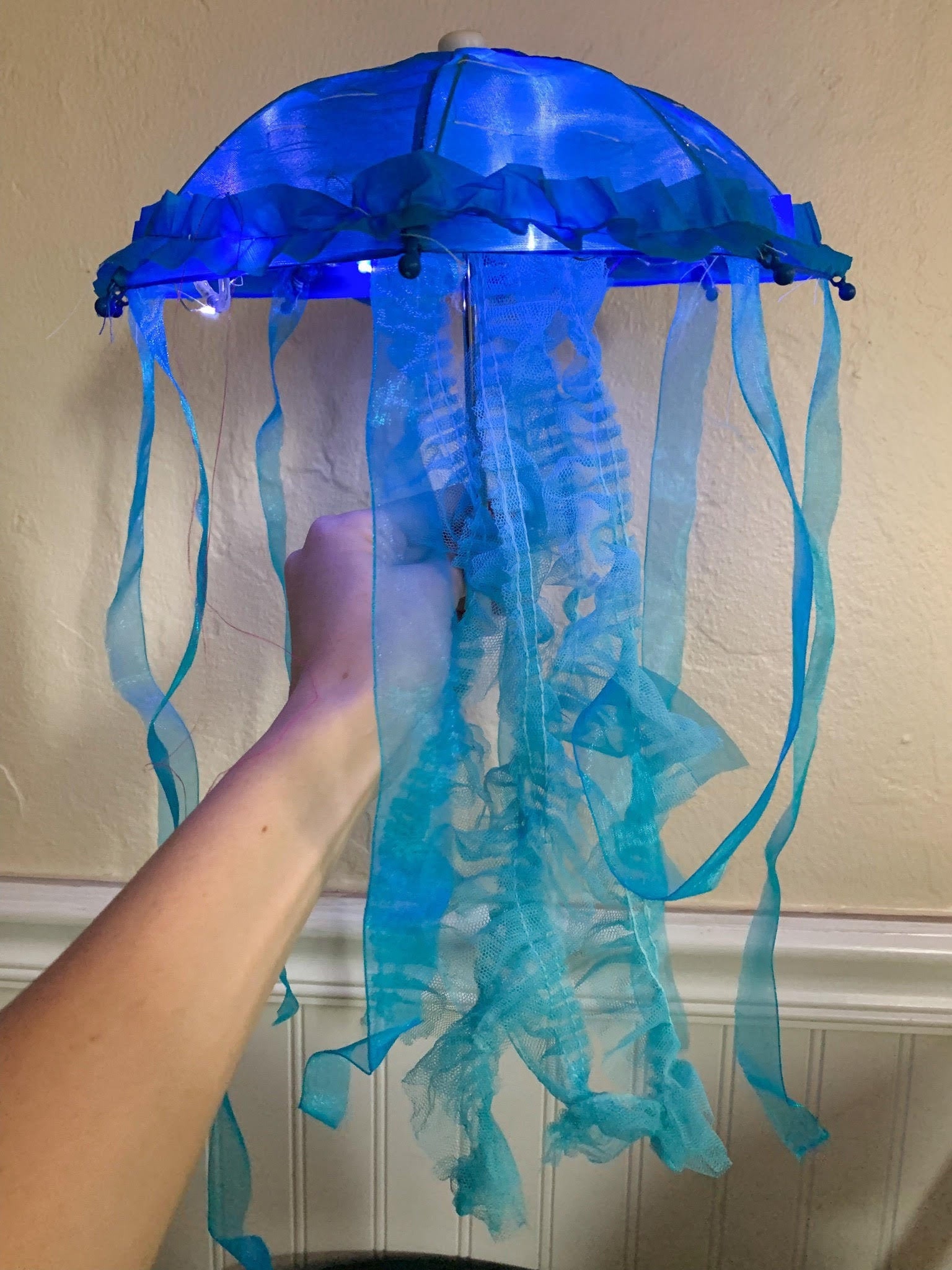 Iridescent Jellyfish DIY Costume