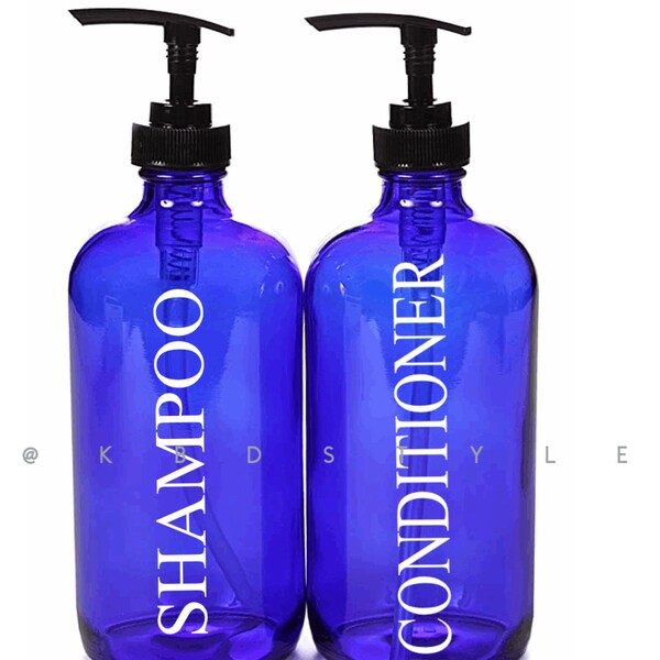 Shampoo Bottles Etsy