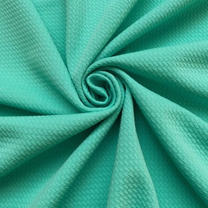 BULLET Spearmint | fabric | Liverpool | Stretch Fabric | Spandex | Solid Fabric | Textured fabric |liverpool fabric | poly spandex