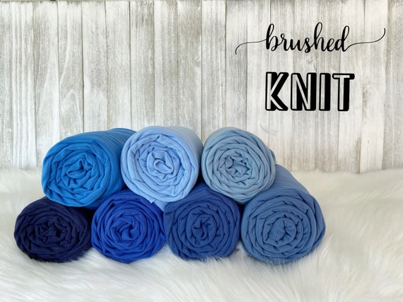 Rib Knit 8x2 BRUSHED KNIT Rib Knit Soft Fabric Fabric by - Etsy