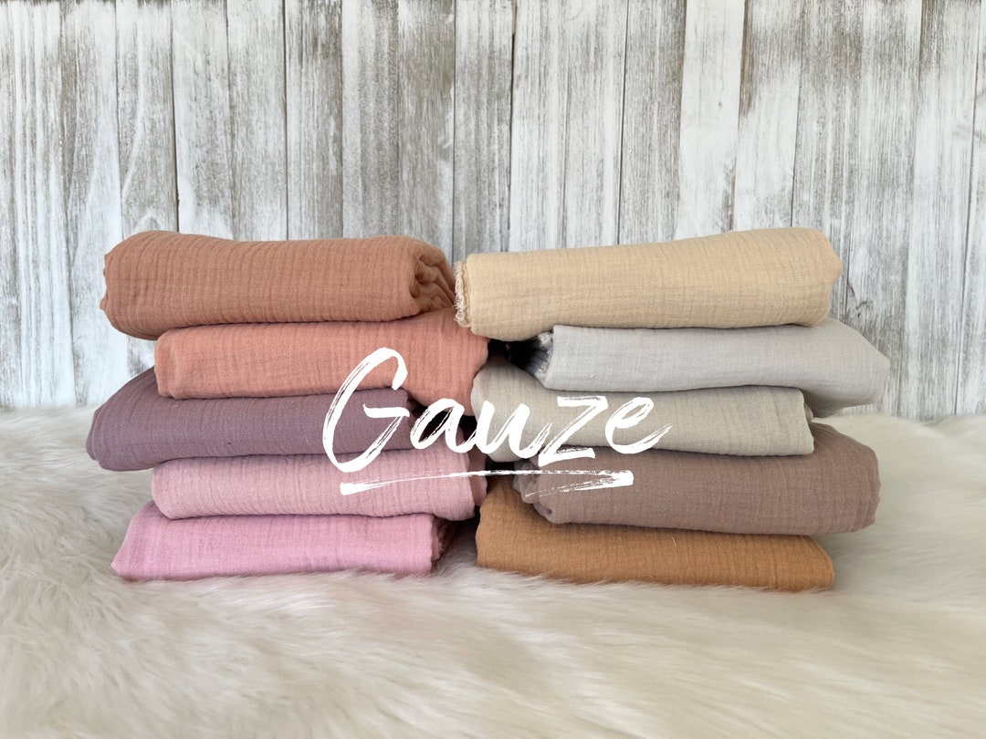 Double Gauze Muslin Fabric Cotton Gauze Gauze Gauze Etsy