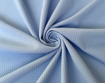 BULLET Baby blue |  fabric | Liverpool | Stretch Fabric | Spandex | Solid Fabric | Textured fabric |liverpool fabric | poly spandex
