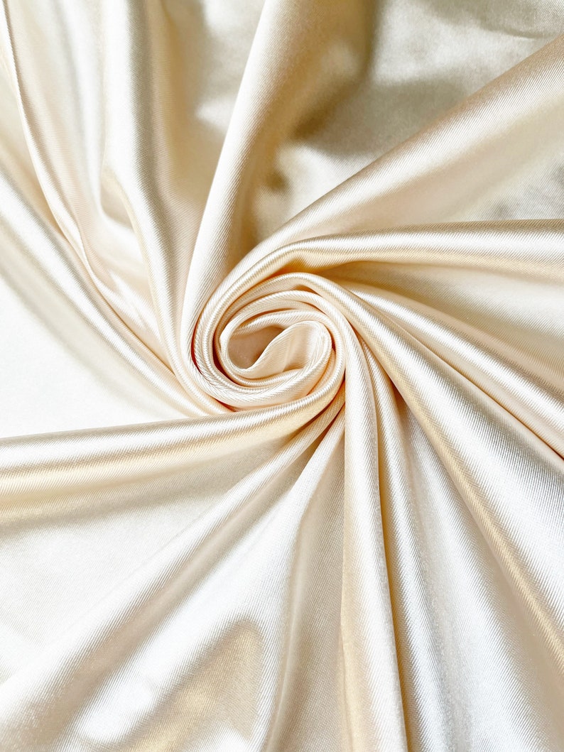 SATIN STRETCH | Polyester Spandex | Polyspandex | Stretch Fabric | 2 ...