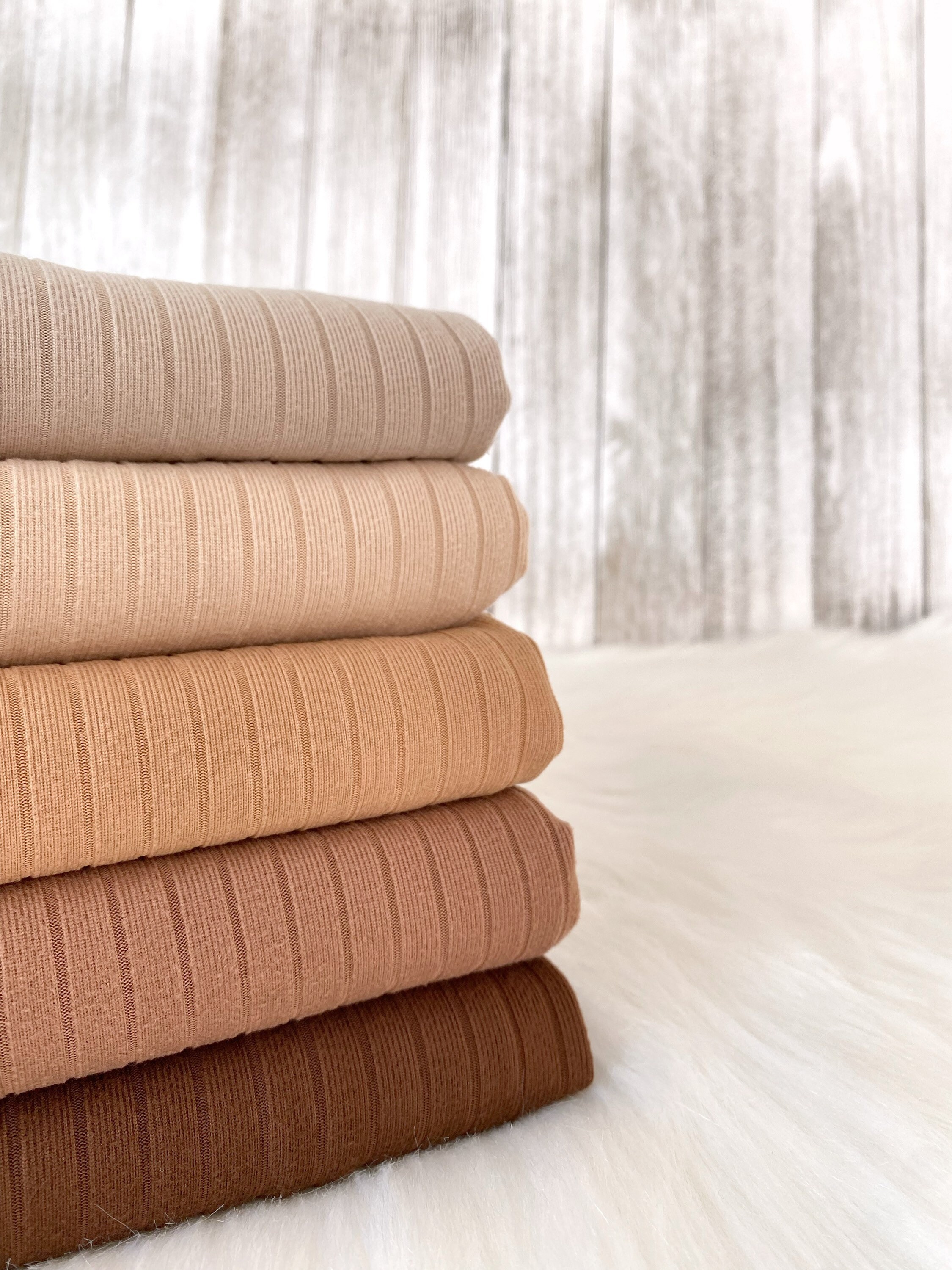 Rib Knit 8x2 BRUSHED KNIT Rib Knit | Soft Fabric | Fabric by the Yard ...