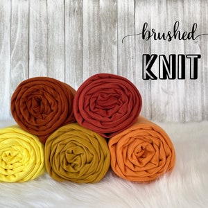 Rib knit 8x2 BRUSHED KNIT rib knit | soft fabric | fabric by the yard | stretch | poly spandex | brushed fabric | rib knit