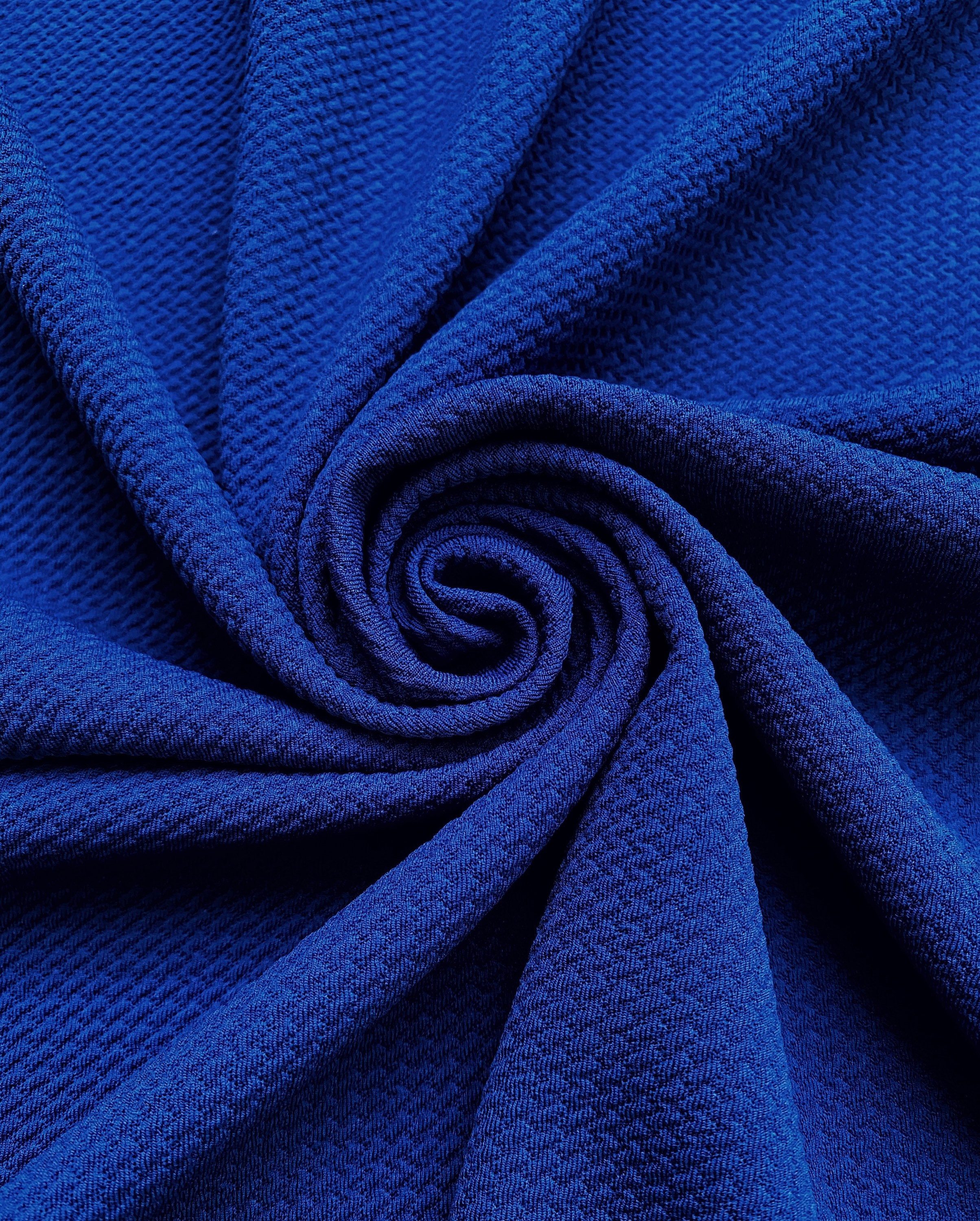 BULLET blue Fabric Liverpool Stretch Fabric Spandex Etsy