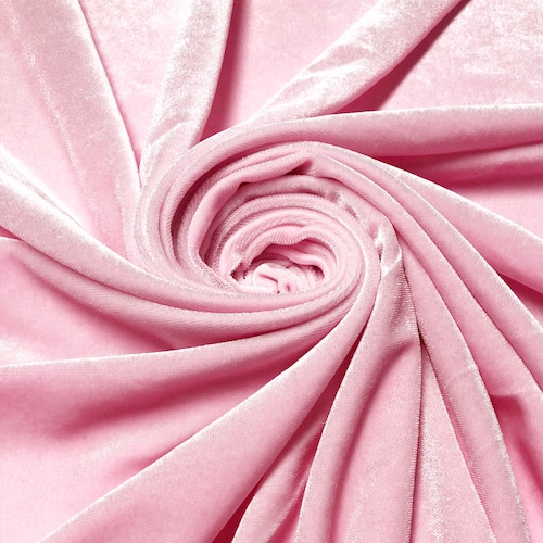 Pink Velvet Fabric Soft Candy Velvet Fabric By The Yard Upholstery