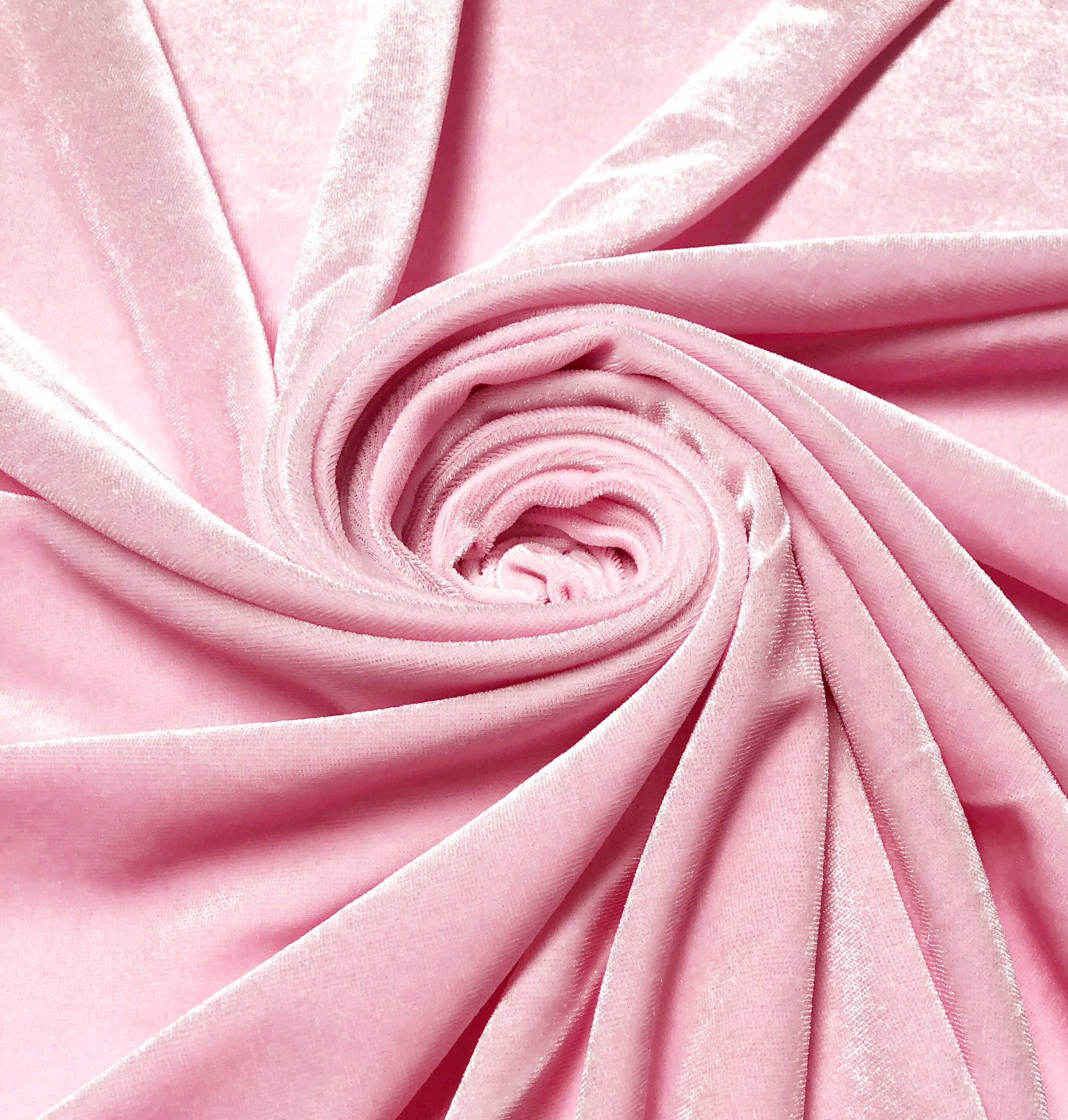 HOT PINK VELVET | Stretch velvet | polyester stretch velvet | Fabric by the  yard | Bows