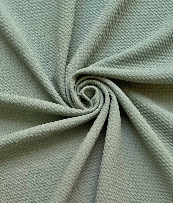 BULLET Sage | fabric | Liverpool | Stretch Fabric | Spandex | Solid Fabric  | Textured fabric |liverpool fabric | poly spandex