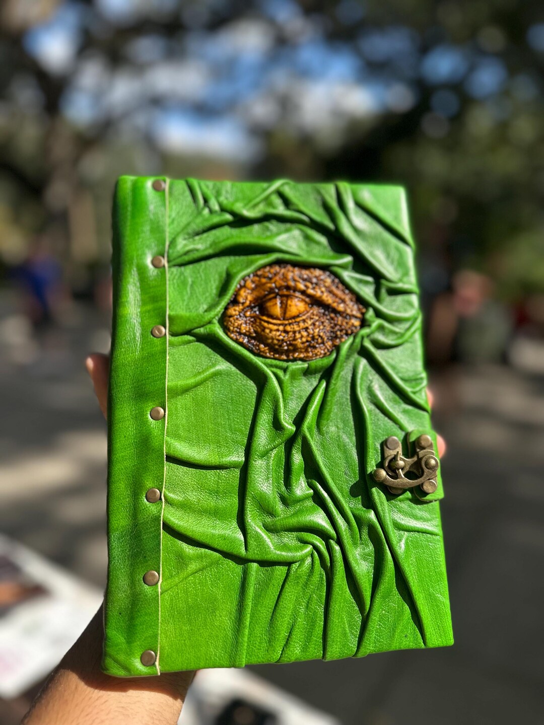 Handcrafted Dragoneye Notebook, Leather Journal - Etsy